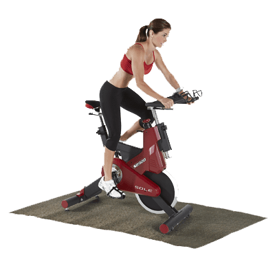 Fitness equipment mat by Dyaco Canada Inc.