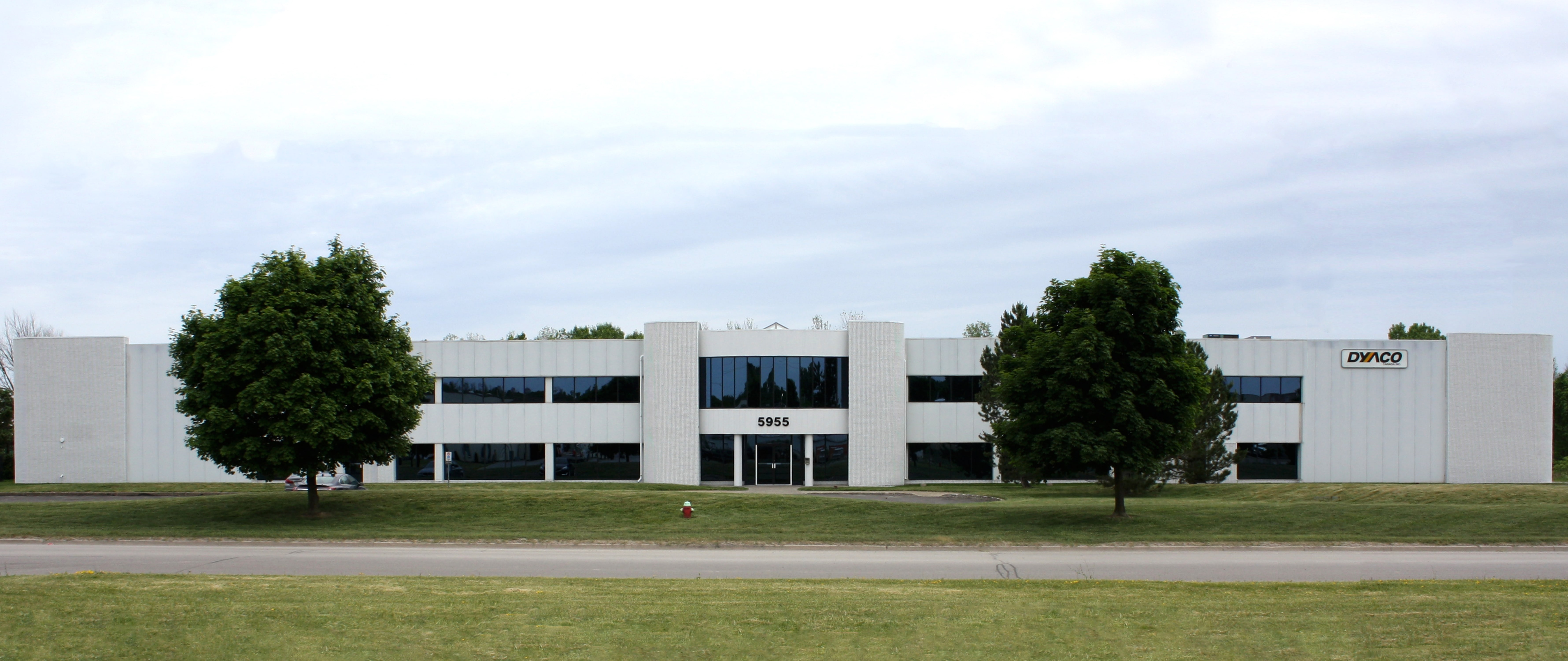 Dyaco Canada Inc. building in Niagara Falls, Ontario.